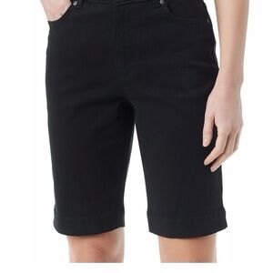 Gloria Vanderbilt Black Women's Bermudas